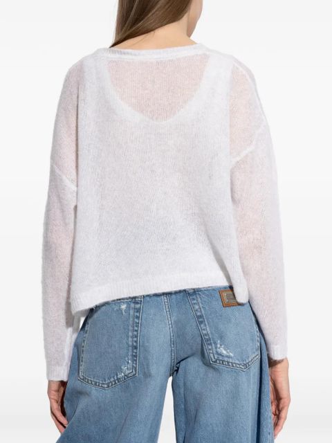 American Vintage buttoned cardigan - White