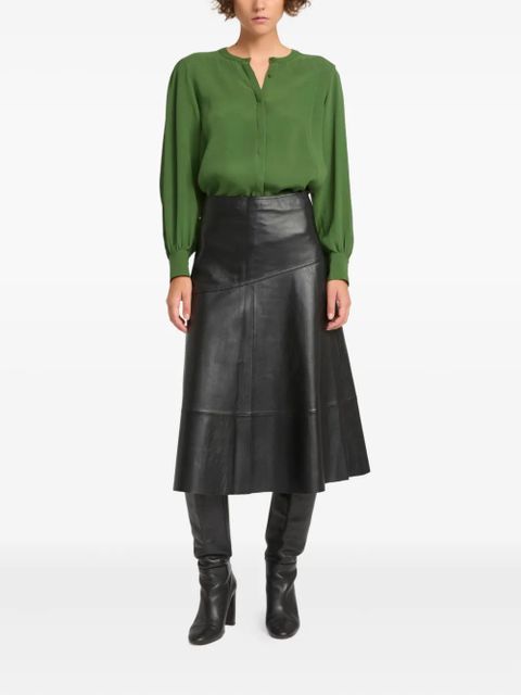 Yves Salomon silk shirt - Green - zdjęcie produktu nr 2