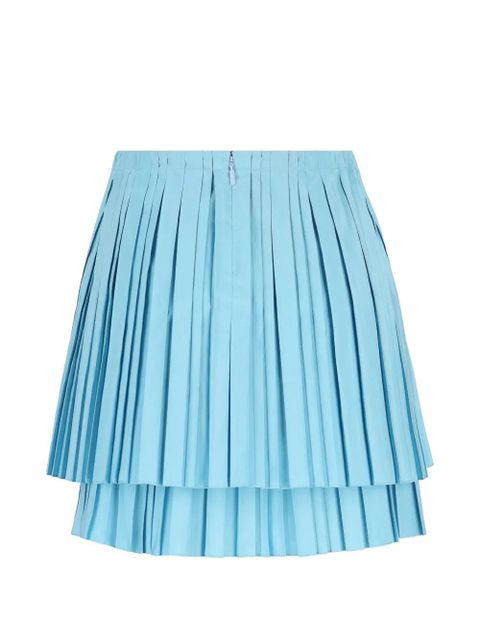FENDI pleated tiered mini skirt - Blue - zdjęcie produktu nr 2