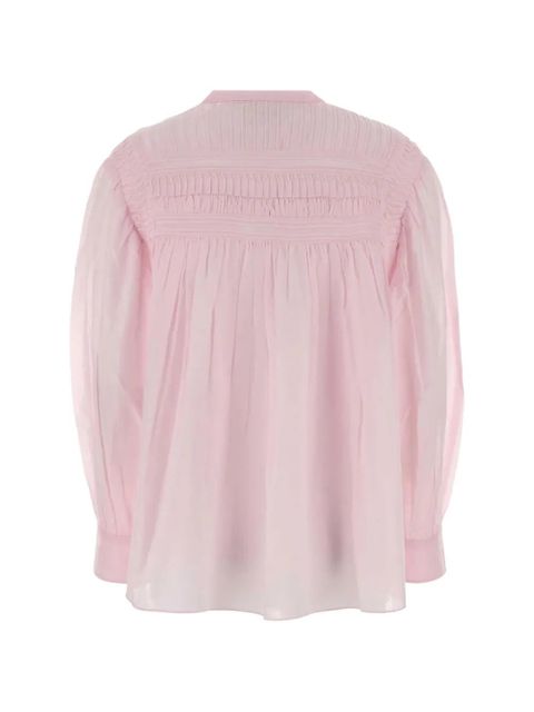 MARANT ÉTOILE Plalia long-sleeves blouse - Pink - zdjęcie produktu nr 2
