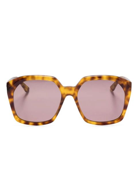 Chloé Eyewear Salome sunglasses - Brown - zdjęcie produktu nr 1