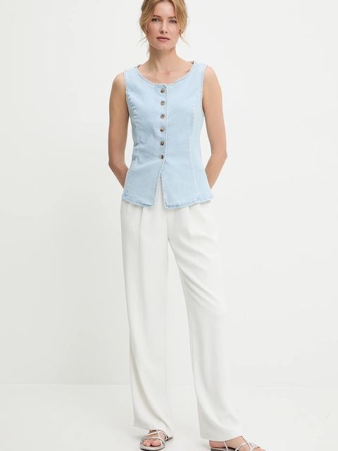 Answear.LAB kamizelka jeansowa - zdjęcie produktu nr 2