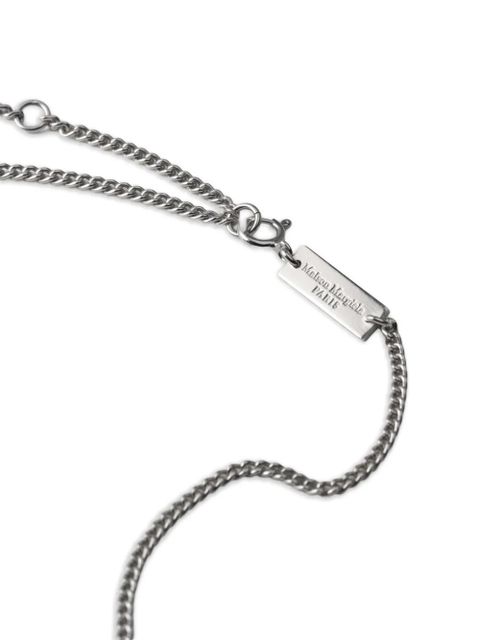 Maison Margiela Four Stitches pendant necklace - Silver - zdjęcie produktu nr 2