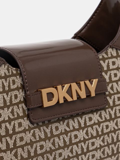 Dkny torebka kolor brązowy R5235L20