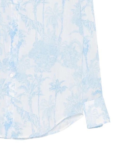 MC2 Saint Barth Cristal printed shirt - White