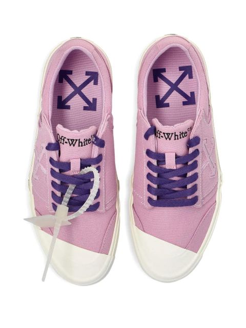 Off-White arrow-logo low sneakers - Pink