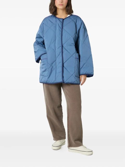 American Vintage Vowbay quilted jacket - Blue - zdjęcie produktu nr 2