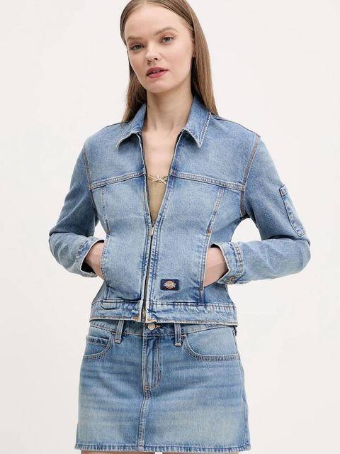 Dickies kurtka kolor niebieski przejściowa DK0A4ZANK211 - zdjęcie produktu nr 1