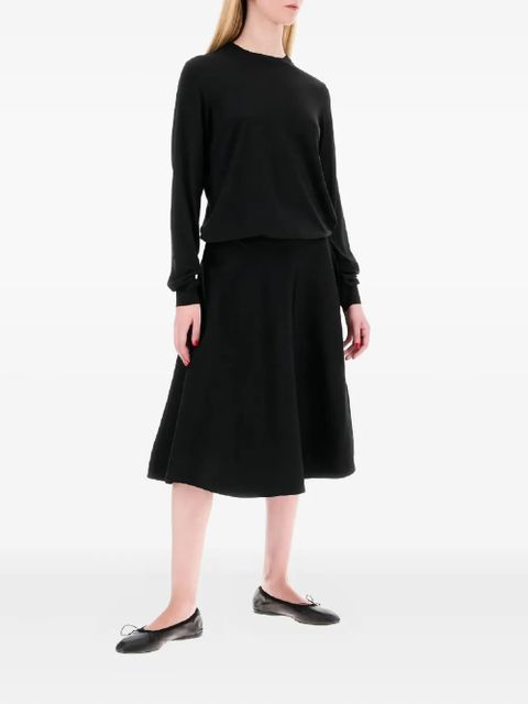 The Row pleated midi skirt - Black - zdjęcie produktu nr 2
