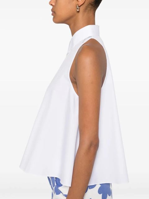 Marni organic cotton tank top - White