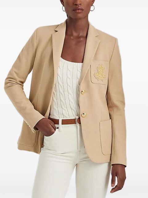 Lauren Ralph Lauren embroidered blazer - Neutrals - zdjęcie produktu nr 1
