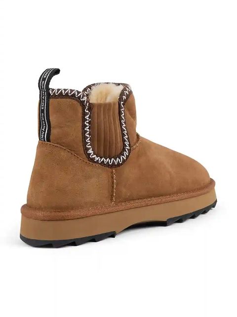 Emu Australia śniegowce zamszowe Higgie kolor brązowy W13198