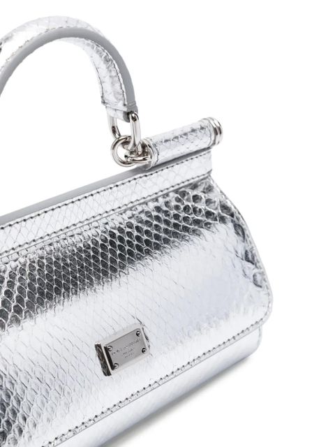 Dolce & Gabbana small Sicily tote bag - Silver
