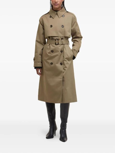 Barbour Aoife belted-fastening double-breasted trench coat - Brown - zdjęcie produktu nr 2
