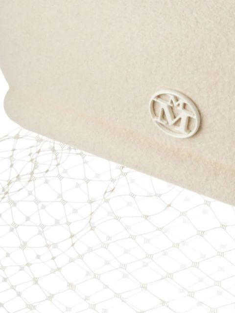 Maison Michel New Bonnie Veil beret - Neutrals - zdjęcie produktu nr 2