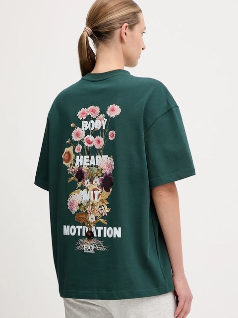 EA7 Emporio Armani t-shirt bawełniany damski kolor zielony AF16720.7X000141 - zdjęcie produktu nr 1