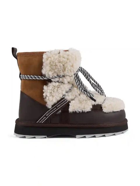 Emu Australia śniegowce Blurred Teddy kolor brązowy W13196 - zdjęcie produktu nr 1