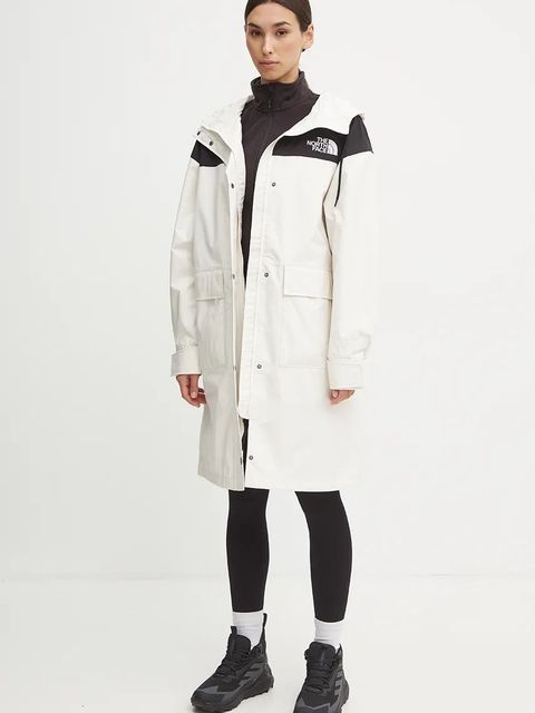 The North Face kurtka Reign on Park damska kolor beżowy przejściowa NF0A8BCJROU1