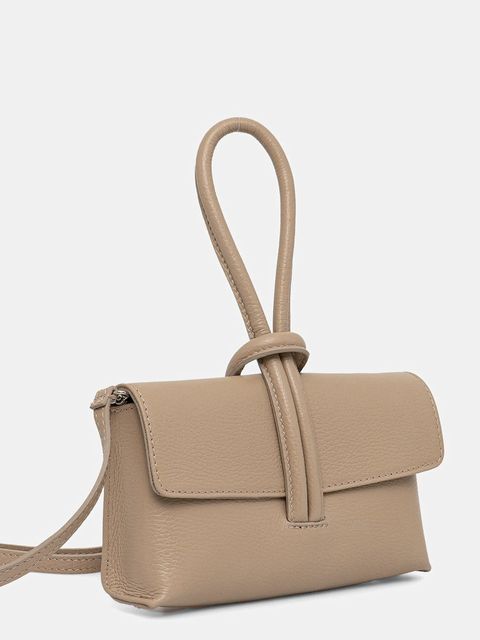 Answear.LAB kopertówka skórzana kolor brązowy - zdjęcie produktu nr 2