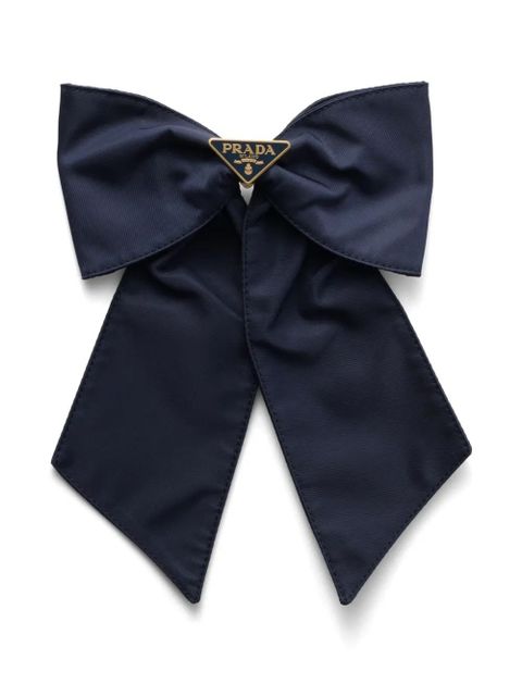 Prada Re-Nylon hair clip - Blue - zdjęcie produktu nr 1