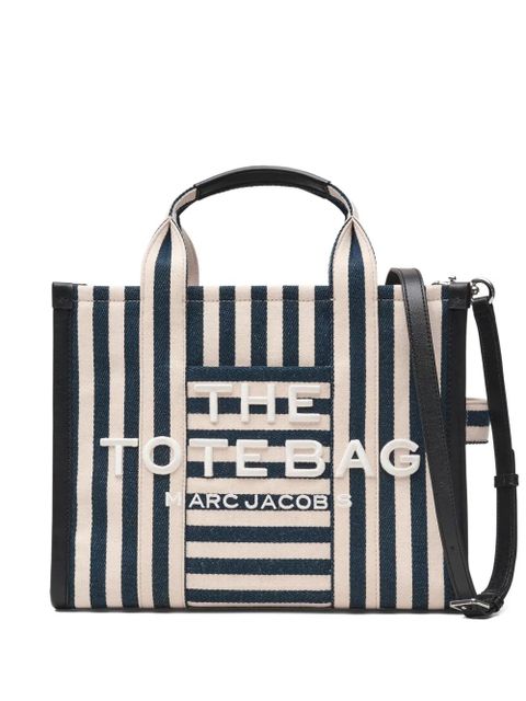 Marc Jacobs The Medium Stripe Canvas tote bag - Blue - zdjęcie produktu nr 1