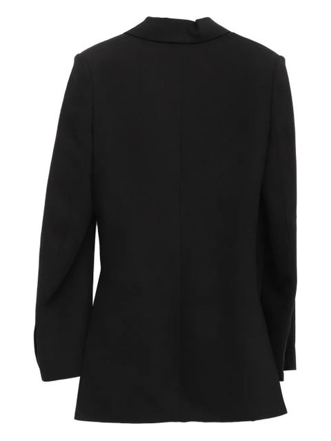 LOEWE asymmetric single-button blazer - Black