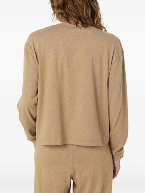 American Vintage Ypawood long-sleeved T-shirt - Neutrals