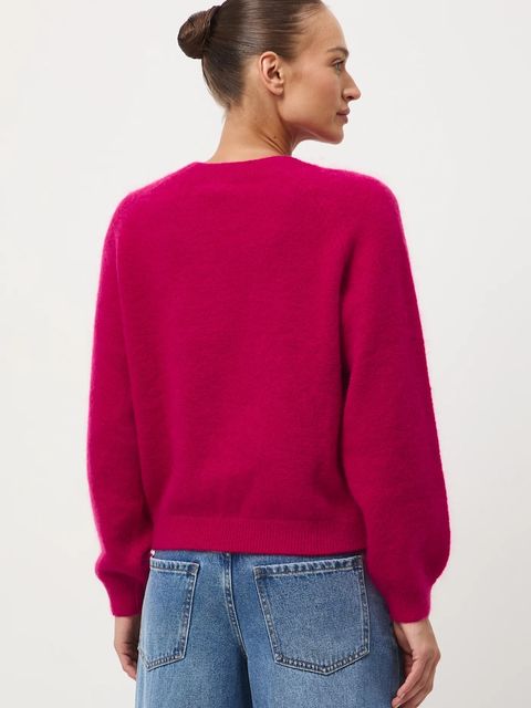 Medicine sweter damski kolor czerwony ciepły