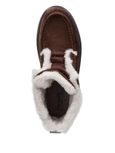TWINSET zip-fastening ankle boots - Brown