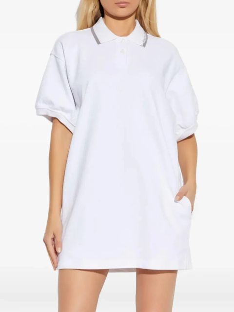 Alexander Wang polo-collar mini dress - White