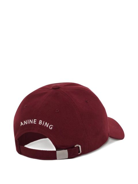 ANINE BING Jeremy baseball cap - Red - zdjęcie produktu nr 2