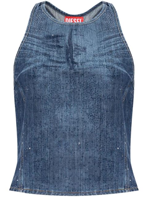 Diesel De-Plaque-S tank top - Blue - zdjęcie produktu nr 1