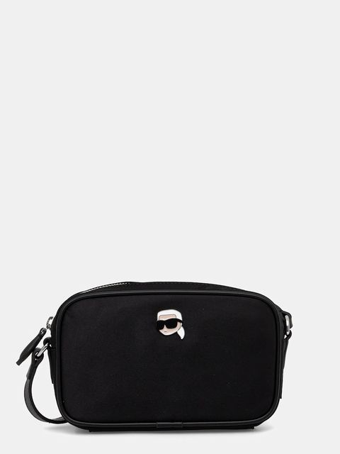 Karl Lagerfeld torebka IKON kolor czarny A4W30308 - zdjęcie produktu nr 1