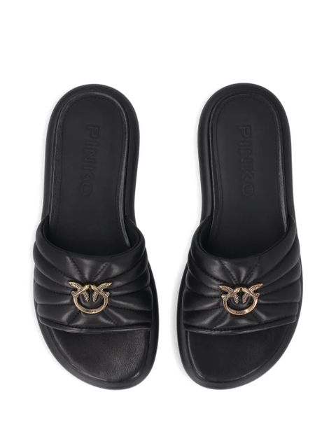 PINKO Love Birds sandals - Black