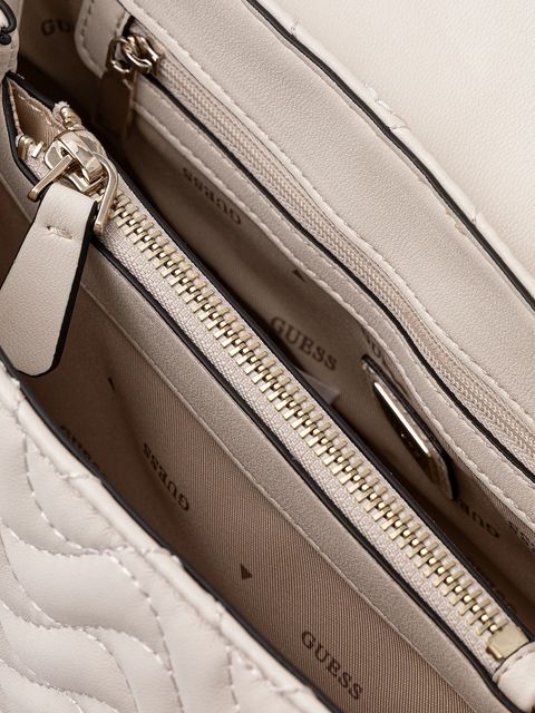 Guess torebka MELISANDRA kolor beżowy HWQG96 53210