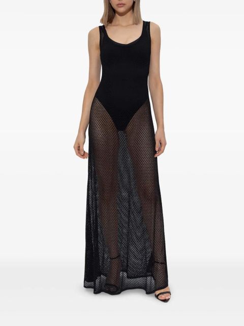 TOM FORD sleeveless scoop-neck maxi dress - Black - zdjęcie produktu nr 2