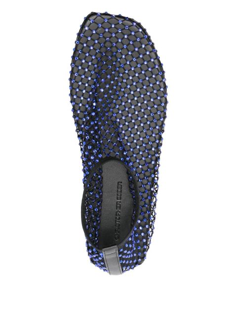 Christopher Esber Minette embellished ballet flats - Black