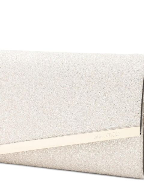 Jimmy Choo Emmie clutch bag - Neutrals