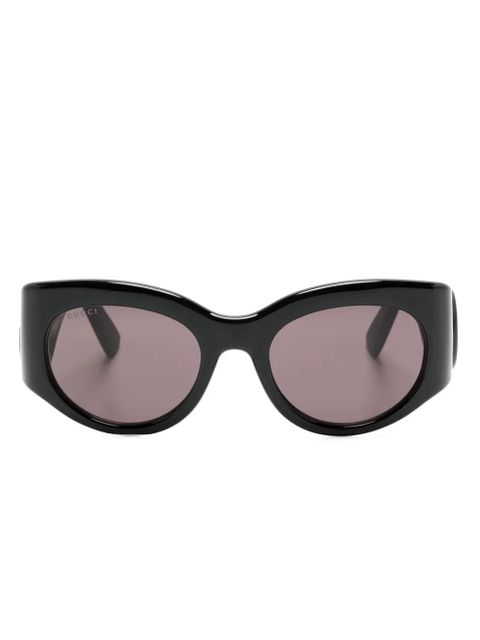 Gucci Eyewear butterfly-frame sunglasses - Black - zdjęcie produktu nr 1