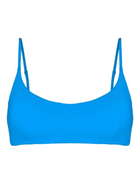 MC2 Saint Barth adjustable-strap bikini top - Blue - zdjęcie produktu nr 1