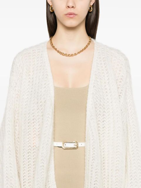 TOTEME puff-sleeve cardigan - White