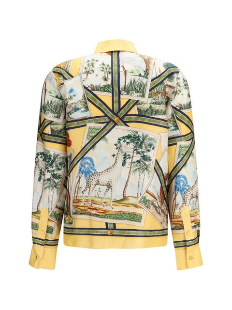 Gucci button-up shirt - Yellow - zdjęcie produktu nr 2