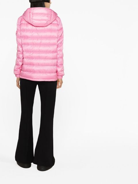 Moncler Dalles hooded quilted jacket - Pink