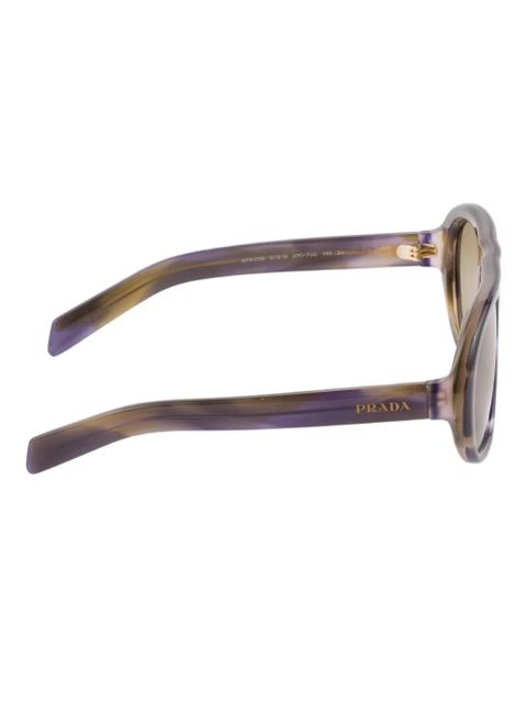 Prada Eyewear browline sunglasses - Purple