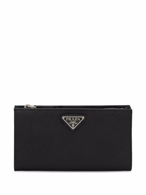 Prada triangle logo wallet - Black - zdjęcie produktu nr 1