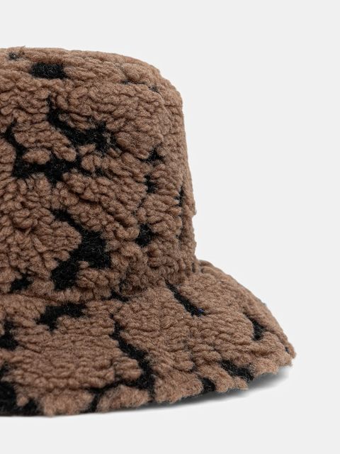 EA7 Emporio Armani kapelusz kolor brązowy AF16373.7W000708