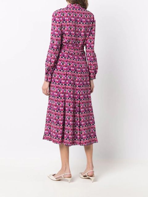Valentino Garavani Optical print shirtdress - Pink