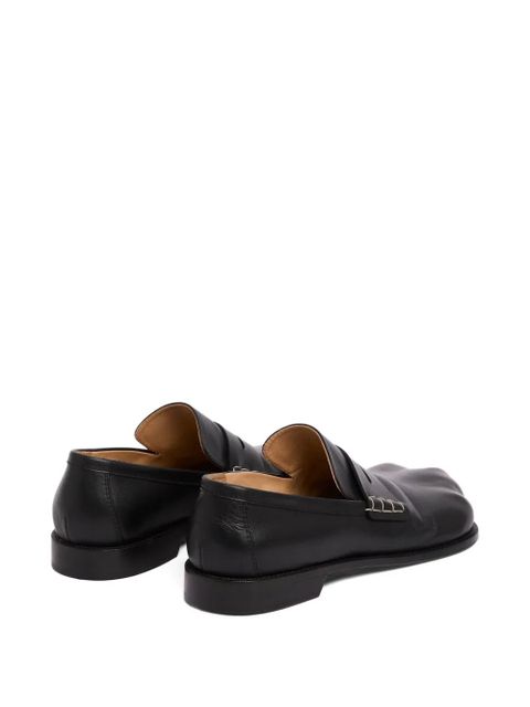JW Anderson penny leather loafers - Black
