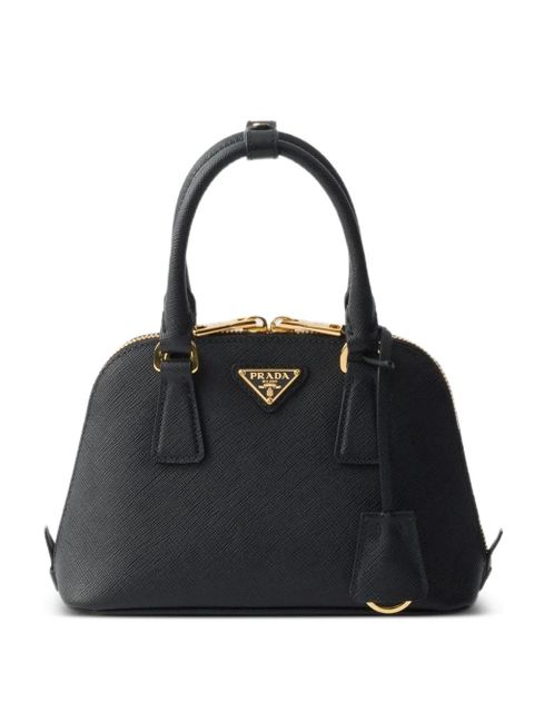 Prada Promenade saffiano-leather mini bag - Black - zdjęcie produktu nr 1