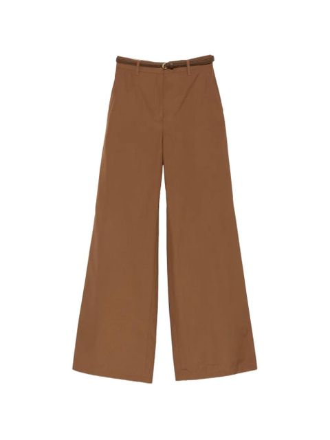 Max Mara belt-loops trousers - Brown - zdjęcie produktu nr 1